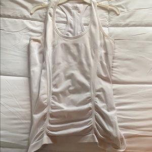Athleta White Tank size M